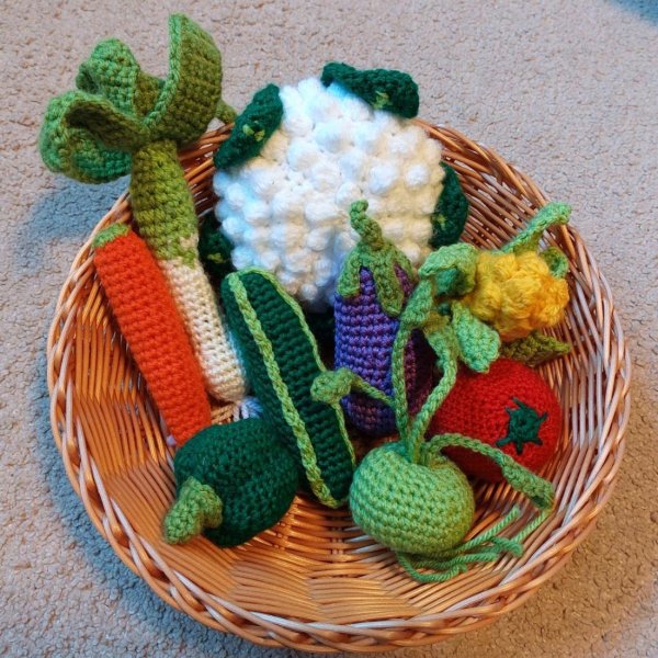 Gemüsetraum aus kreativer Hand