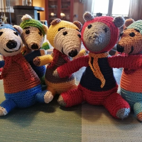 Nestlinge handgemacht