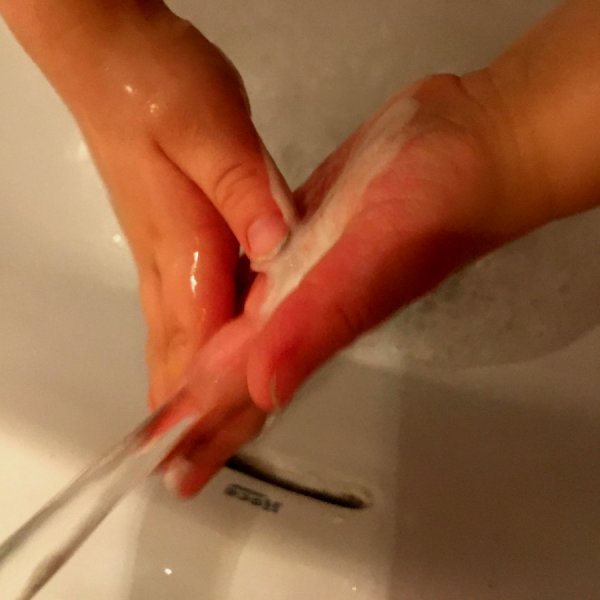Händewaschen ist ganz leicht. 